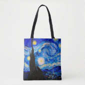Starry Night von Vincent Van Gogh Tasche (Vorderseite)