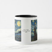 Starry Night von Vincent van Gogh Tasse (Zentrum)