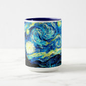 Starry Night von Vincent van Gogh Tasse (Zentrum)