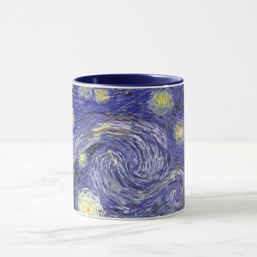 Starry Night von Vincent van Gogh Tasse (Zentrum)