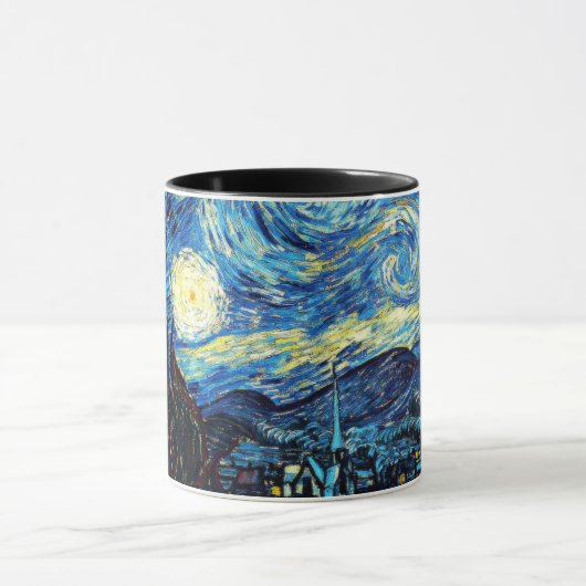 Starry Night von Vincent van Gogh Tasse (Zentrum)