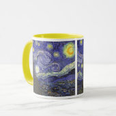 Starry Night von Vincent van Gogh Tasse (Vorderseite Links)