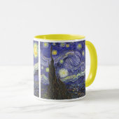 Starry Night von Vincent van Gogh Tasse (VorderseiteRechts)