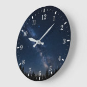 Starry Night Watch 2026 Große Wanduhr (Winkel)