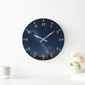 Starry Night Watch 2026 Große Wanduhr (Zuhause)