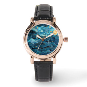 Starry Night Watch Armbanduhr