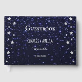 Starry Night Wedding Guestbook Gästebuch (Vorderseite)