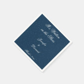 Starry Night Wedding Napkins Serviette (Ecke)