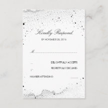 Starry Night Wedding RSVP