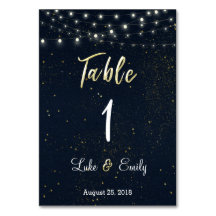 Starry Night Wedding