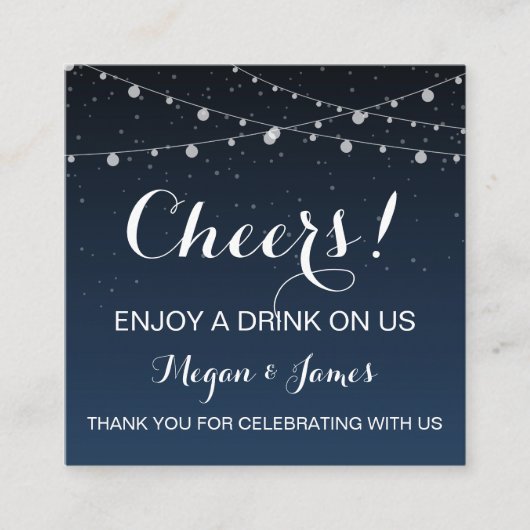 Starry Night WedgeDrink Ticket (Vorderseite)