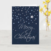 Starry Night Weihnachten Karte (Gelbe Blume)