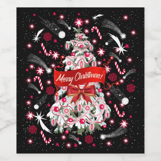 Starry Night Weinetikett (Einzelnes Label)