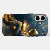 Starry Night Welder - Kosmische Schweißkunst Case-Mate iPhone Hülle (Rückseite (Horizontal))