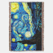 Starry Night, weltberühmtes Bild von Van Gogh Decke (Vorderseite Vertikal)