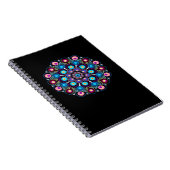 Starry Night Whimsigoth Dot Mandala Notizblock (Rechte Seite)
