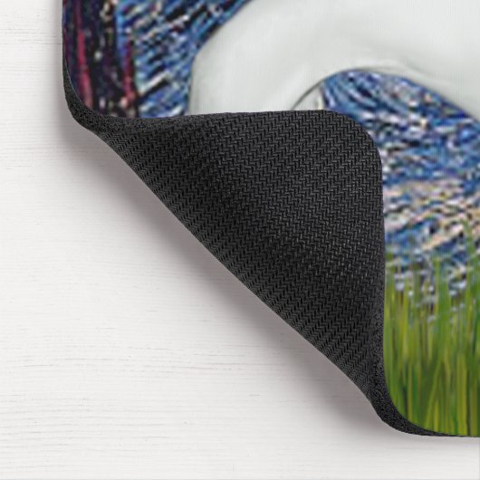 Starry Night - Whippet (11b) Mousepad (Ecke)