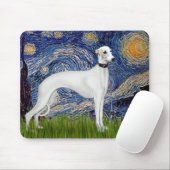 Starry Night - Whippet (11b) Mousepad (Mit Mouse)