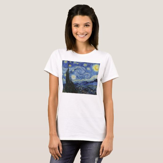 Starry Night Women's Hanes Nano T - Shirt (Vorne ganz)
