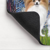 Starry Night - Zwei Papillen Mousepad (Ecke)