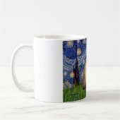 Starry Night - Zwei Siamkatzen (Choc Pt. Kaffeetasse (Links)