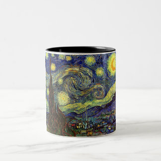 Starry Night Zweifarbige Tasse