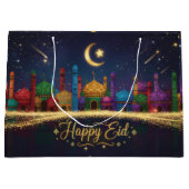 Starry Nights Eid Große Geschenktüte (Vorderseite)