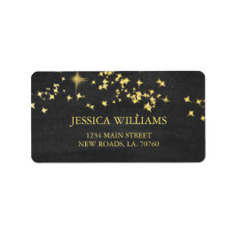 Starry Nights Mailing Labels Adressaufkleber