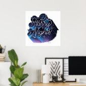 Starry Nights Square Poster (24x24) (Heimbüro)