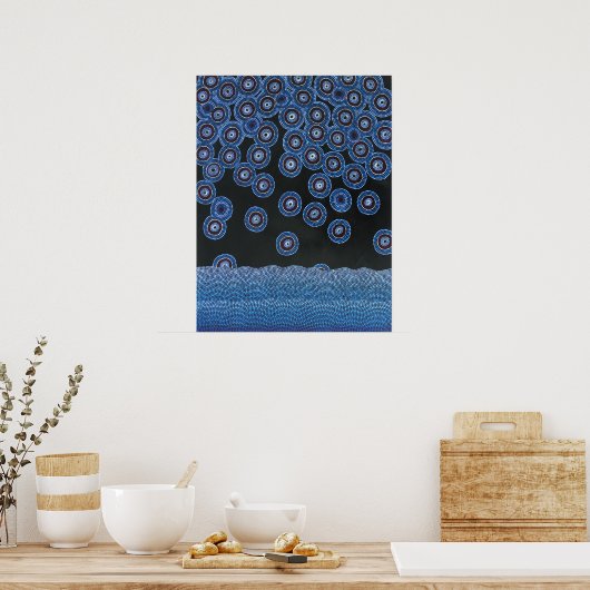 Starry Ocean Poster (Küche)