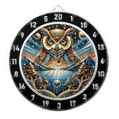 Starry Owl Haven Design Dartscheibe (vorne)