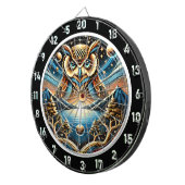Starry Owl Haven Design Dartscheibe (Vorderseite rechts)