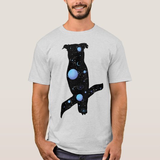 Starry Owl T-Shirt (Vorderseite)