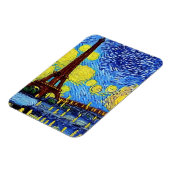 Starry Paris Night Magnet (Linke Seite)