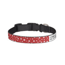 Starry Pet Collar mit Name und Telefonnummer