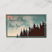 Starry Pines Visitenkarte (Rückseite)