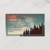 Starry Pines Visitenkarte (Vorderseite)