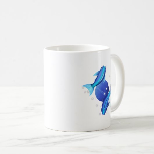 Starry Pisces Neptune Zodiac Kaffeetasse