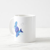 Starry Pisces Neptune Zodiac Kaffeetasse (Vorderseite Links)