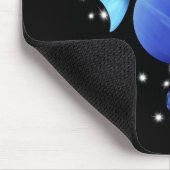 Starry Pisces Neptune Zodiac Mousepad (Ecke)