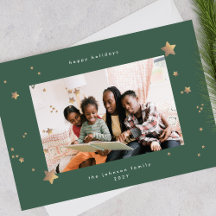 Starry Premium Emerald Onyx Weihnachts Foto Happy