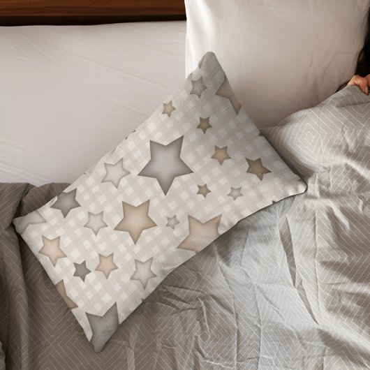 Starry Print Pillow Case Kissenbezug