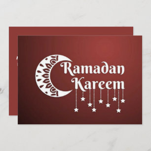 Starry Ramadan Kareem Feiertagskarte