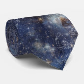 Starry Raum-Konstellations-Krawatte Krawatte (Gerollt)