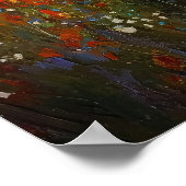 Starry River Hütte - traumhafte Landschaft Poster (Ecke)