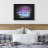 Starry River Print Leinwanddruck (Insitu (Schlafzimmer))
