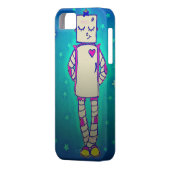 Starry Robot iPhone Case (Rückseite Links)