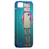 Starry Robot iPhone Case (Rückseite/rechts)