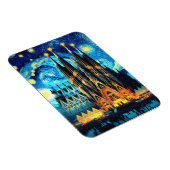 Starry Sagrada Familia Barcelona Magnet (Rechte Seite)