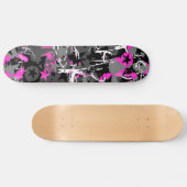 Starry Scene Kid Skateboard Deck (Horizontal)